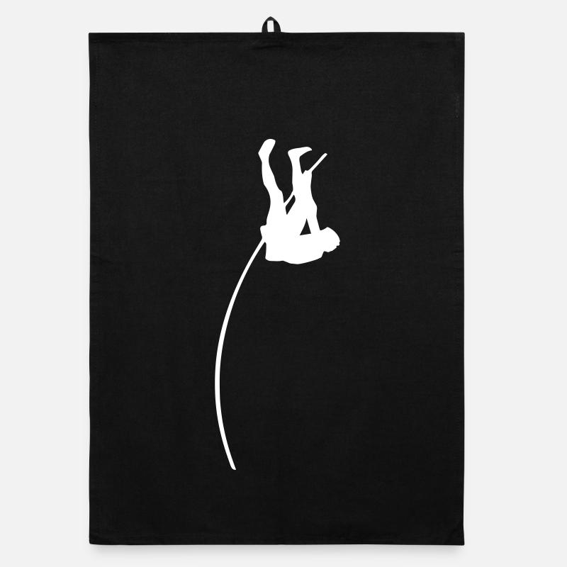 pole vault Organic dish towel