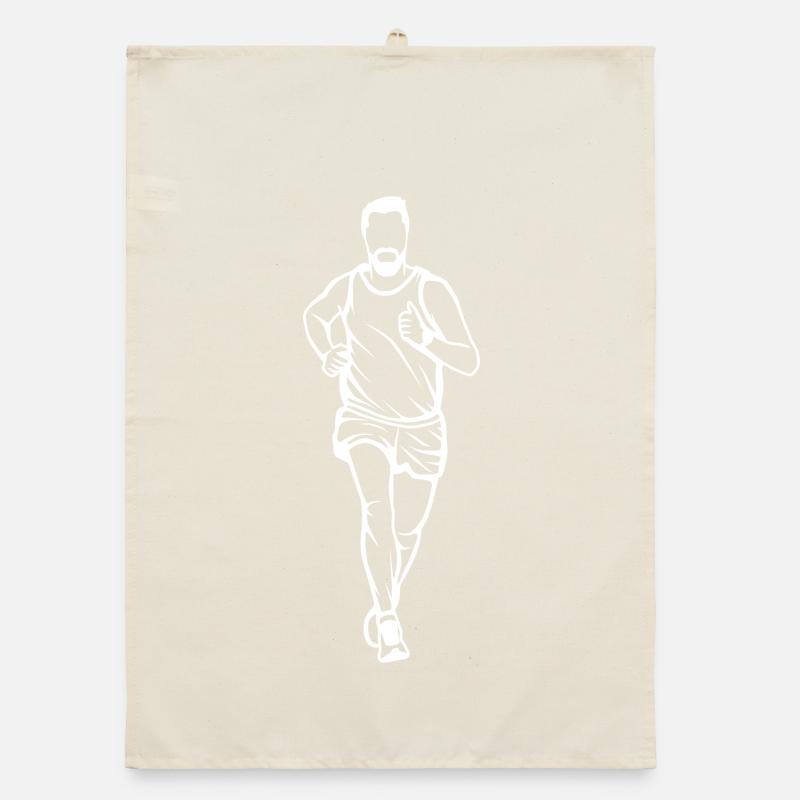 Runner Boy Organic dish towel