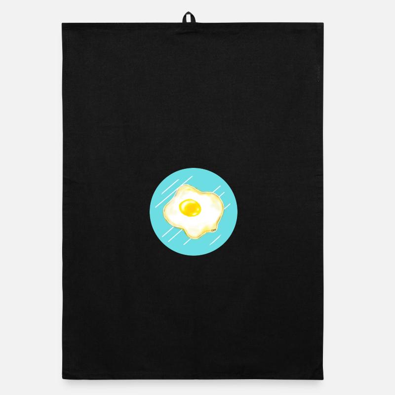 Spiegelei Organic Geschirrtuch