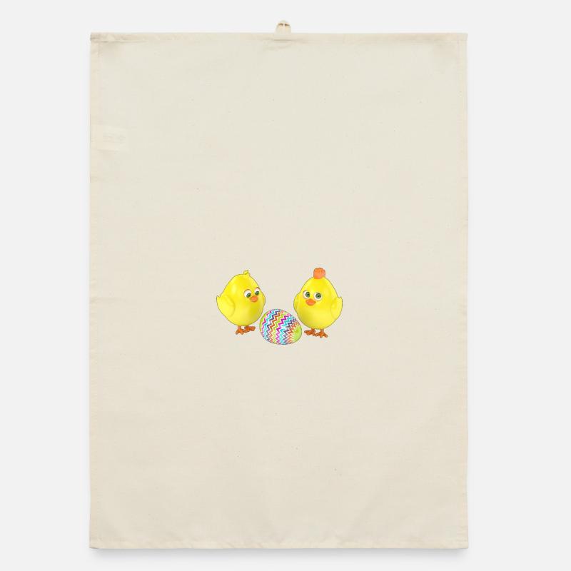 Ostern Organic Geschirrtuch