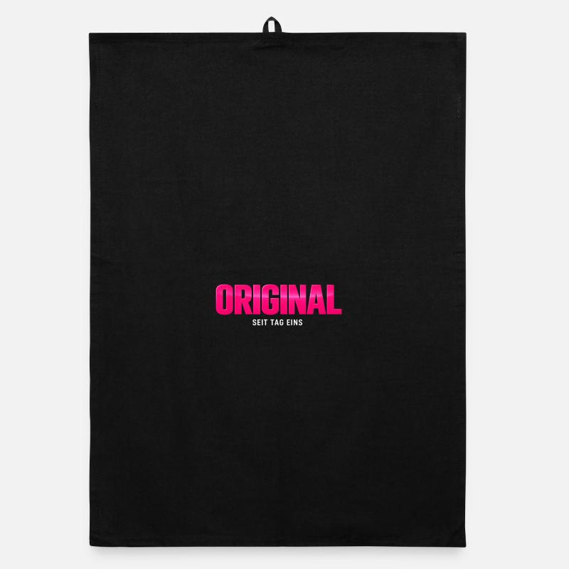 Original since day one Neon Pink Organic dish towel