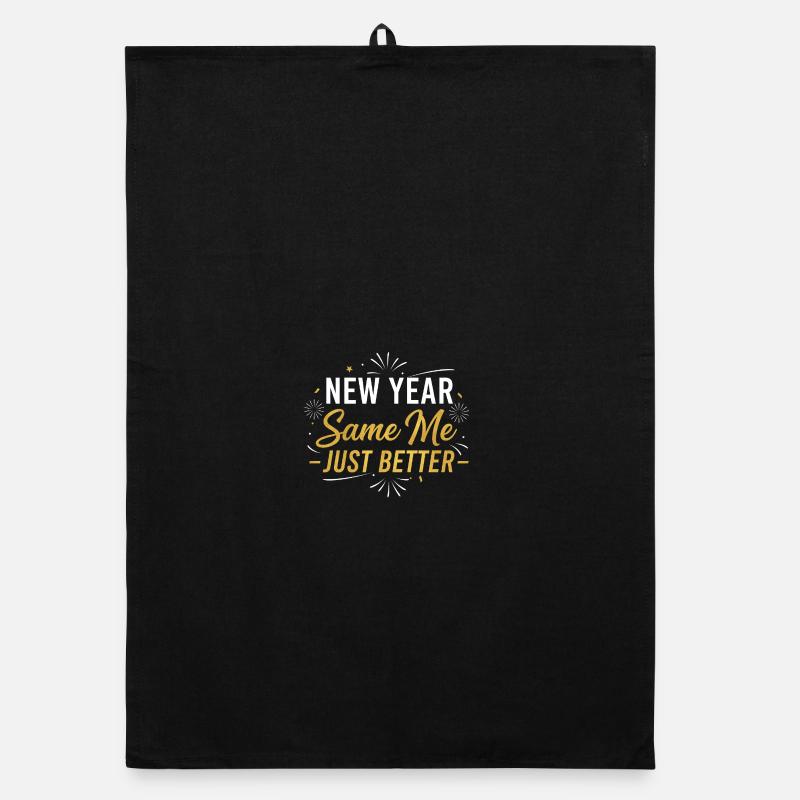 New year, same me, only better Organic dish towel