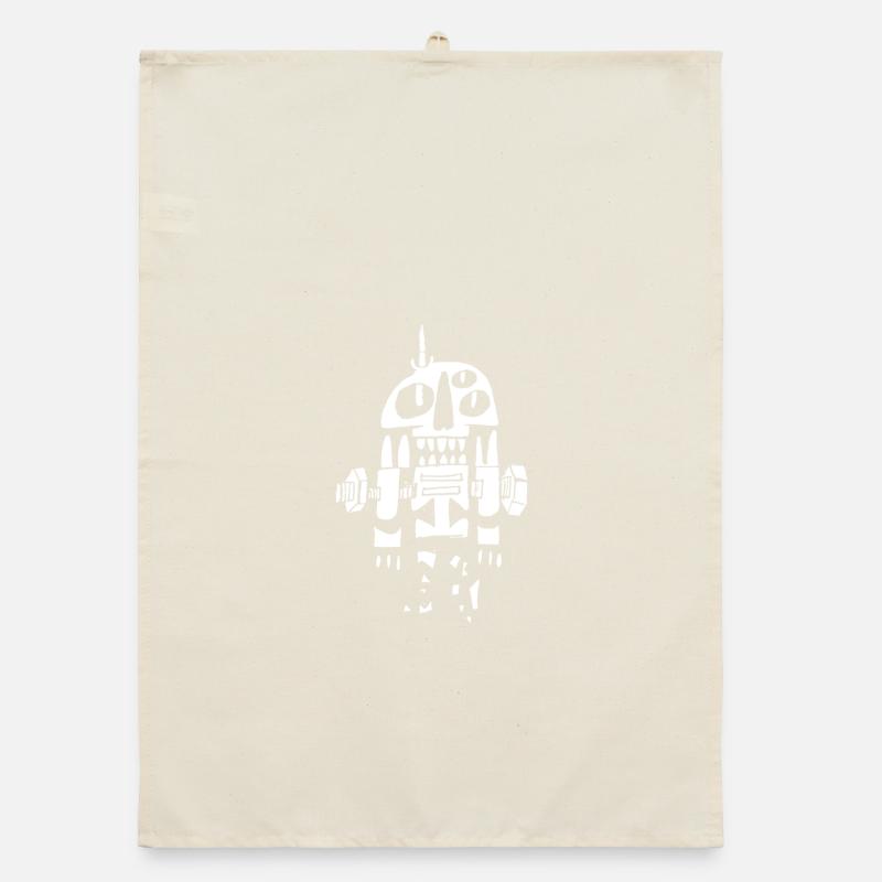 skeleton Organic dish towel