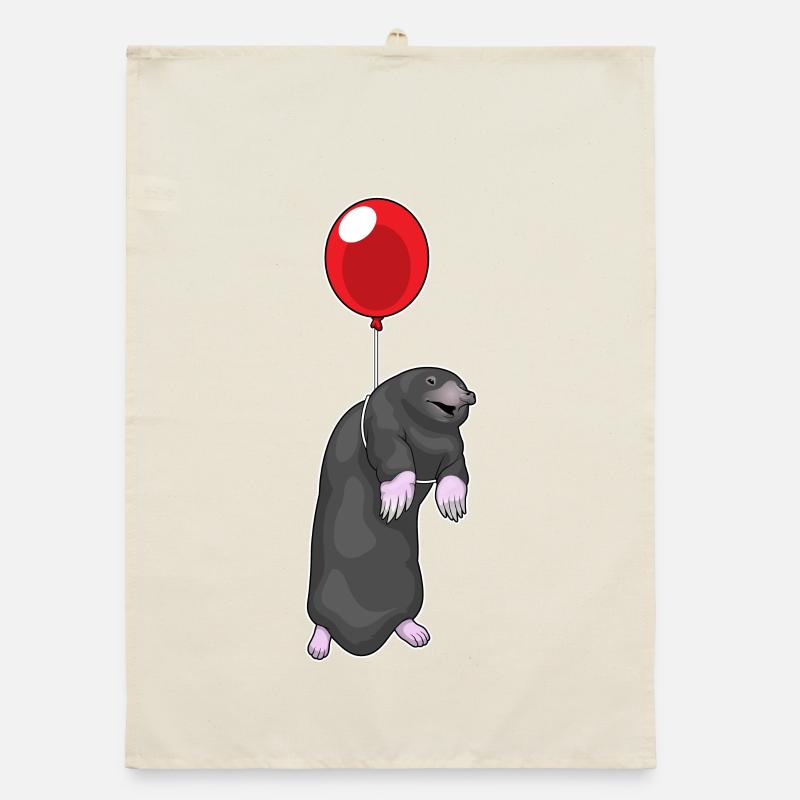 Mole Balloon Organic dish towel