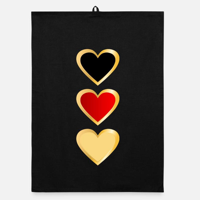 Germany - Heart Team Organic dish towel