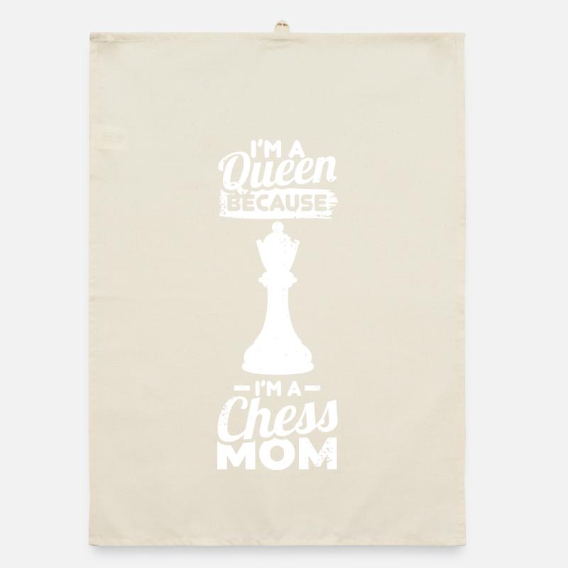 Chess mom Organic dish towel