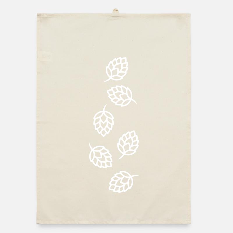 Symbole des bourgeons du houblon Torchon bio