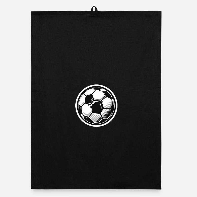 Fußball Organic Geschirrtuch