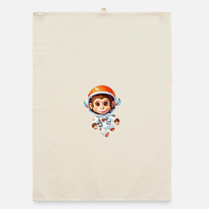 Space Monkey Organic dish towel