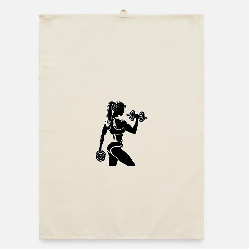 Strong & Focused Organic dish towel
