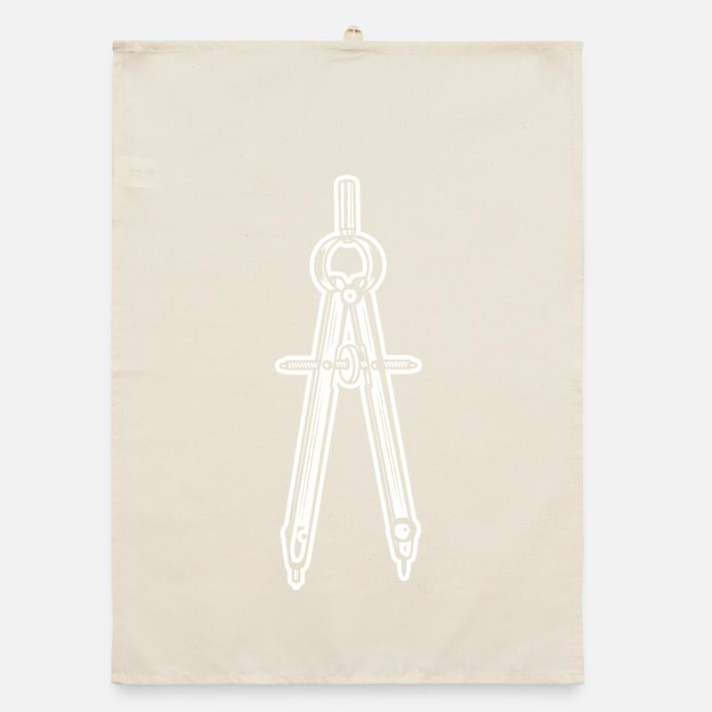 Architecture Circle Organic dish towel
