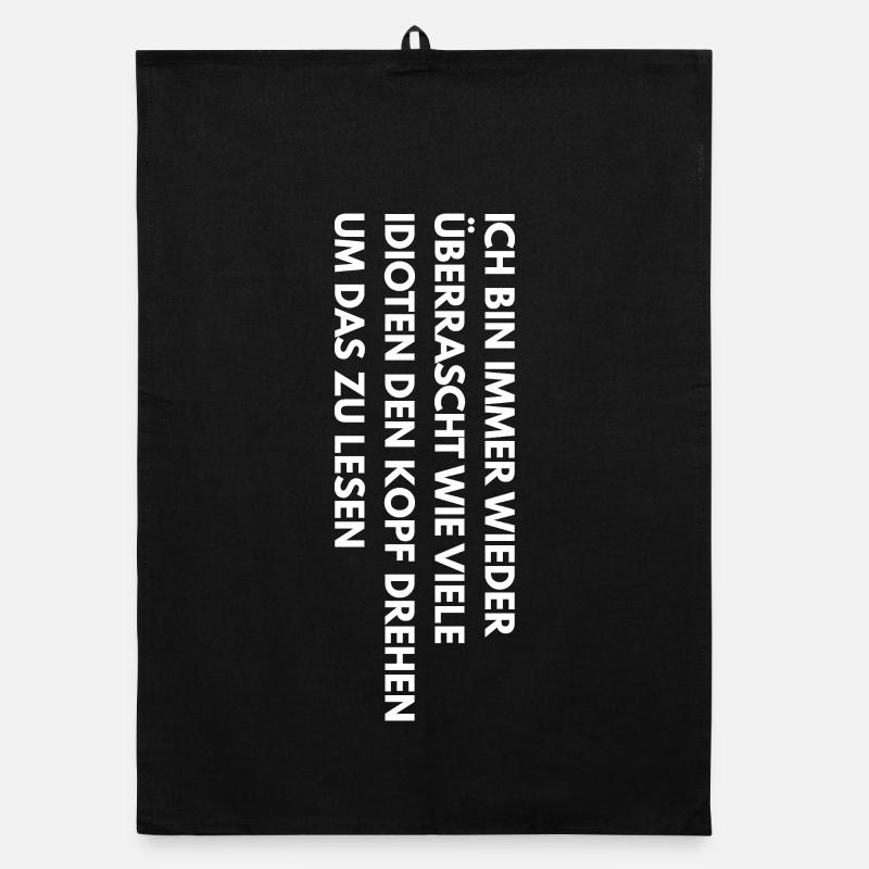 Funny Sayings Men's Fun Funny Saying Funny Organic Geschirrtuch