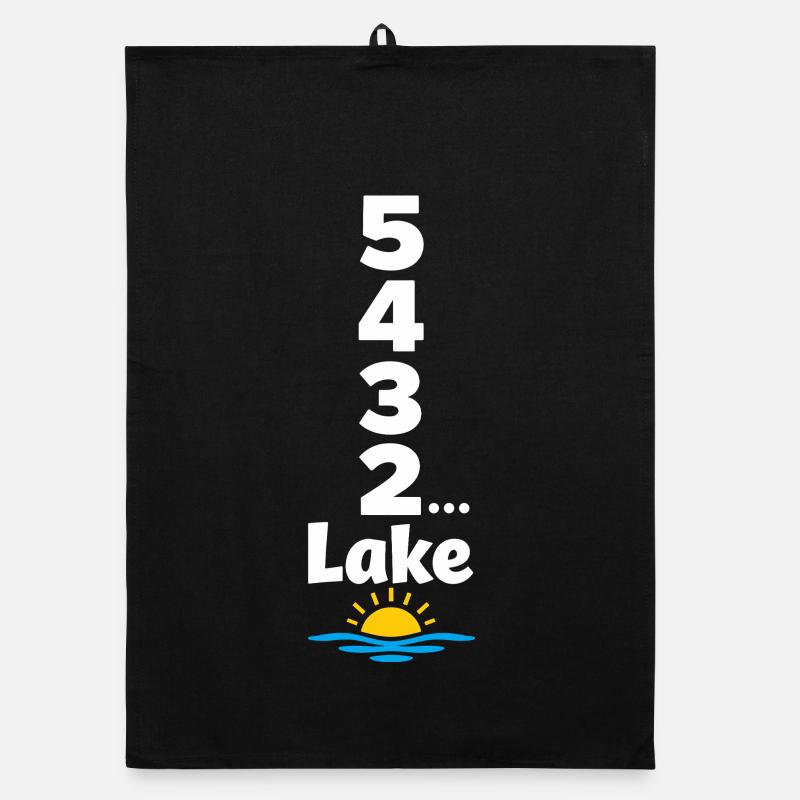 Compte à rebours du week-end du lac vers les journées en mer Torchon bio