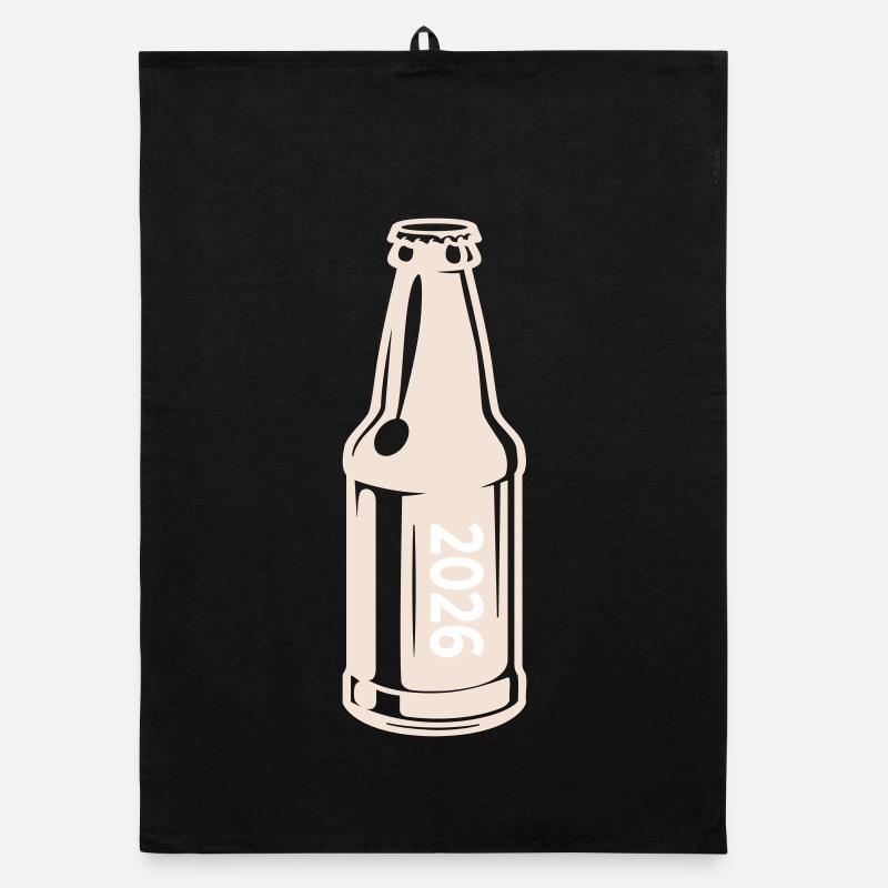 Beer 2026 Beer Bottle Organic dish towel