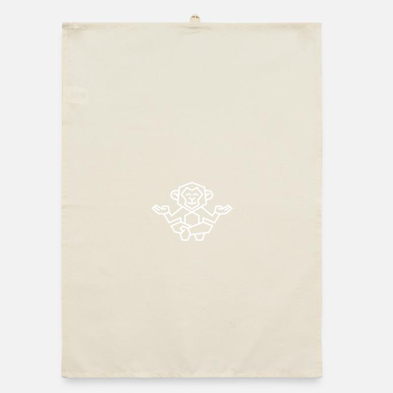 monkey mind Organic dish towel