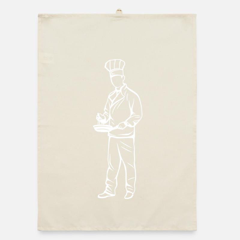 Chef Sketch Organic dish towel