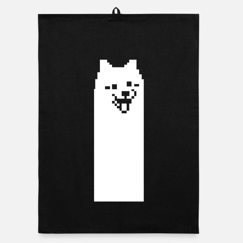 Doge Meme – Kultiger Internet-Hund im Retro 8-Bit  Organic Geschirrtuch