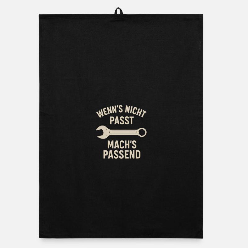 Tool Joke for Men Organic dish towel