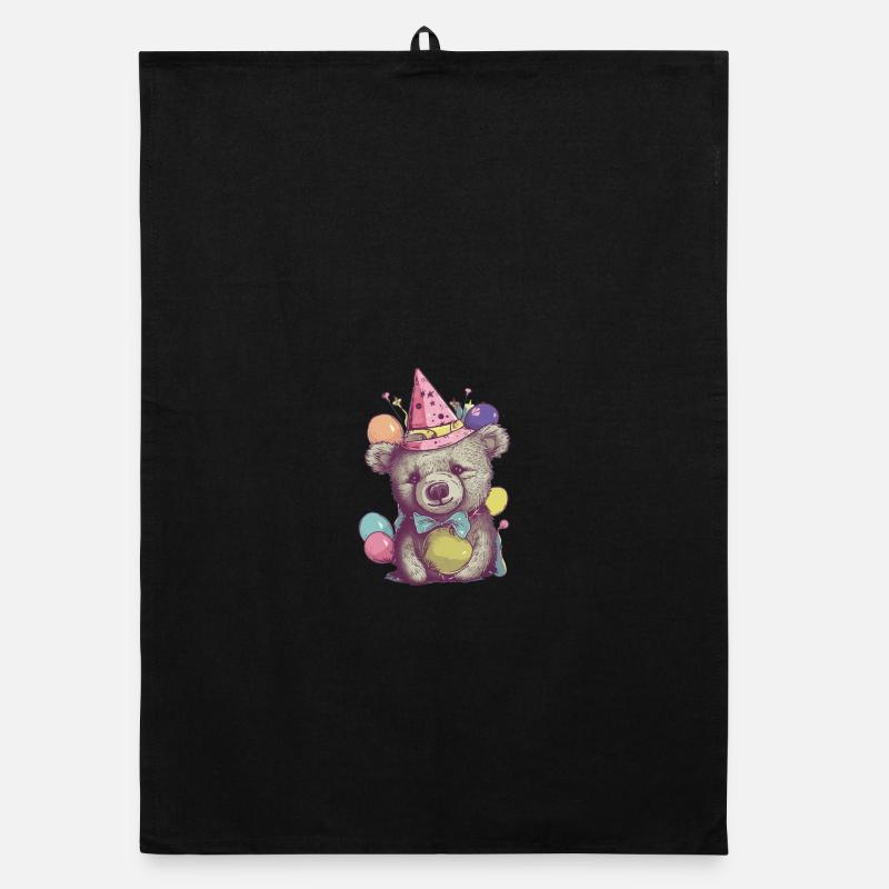 Party Bear Organic dish towel