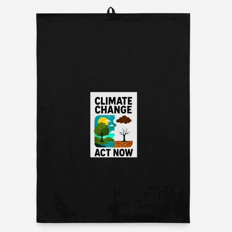 Le changement climatique maintenant Torchon bio