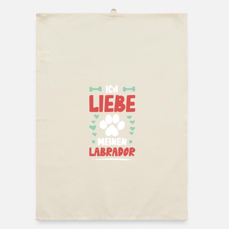J’adore mon labrador Torchon bio