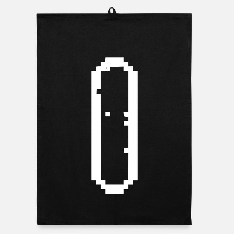 Rod Bacterium Pixel Icon Organic dish towel