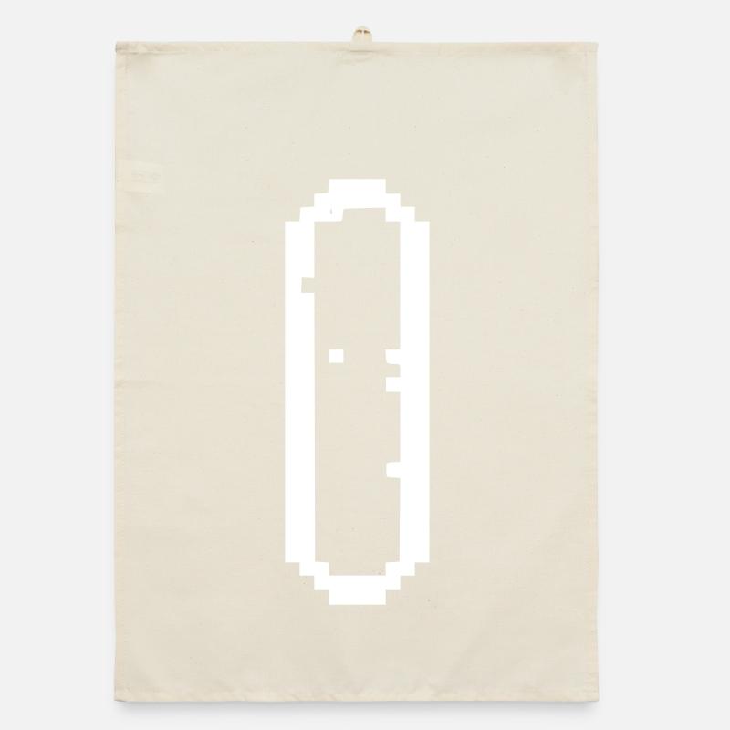 Stäbchenbakterie Pixel Icon Organic Geschirrtuch