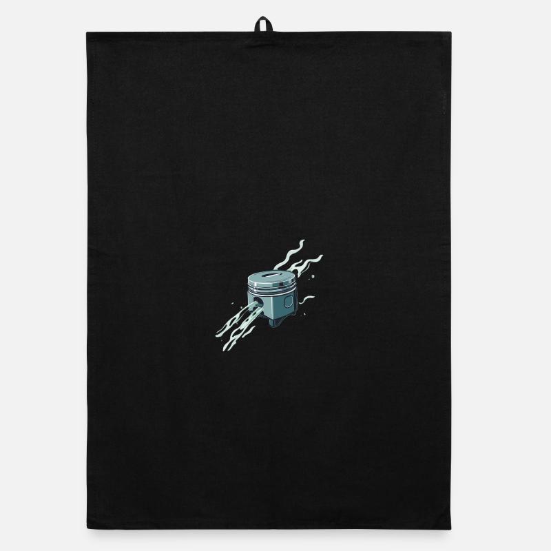 Piston Flame Organic dish towel