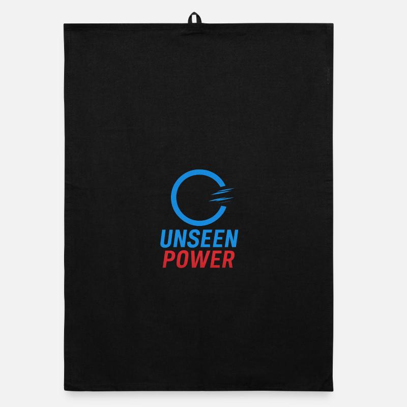 Energizing Power Abstract Design Organic dish towel