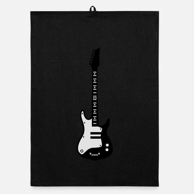 guitar Organic dish towel