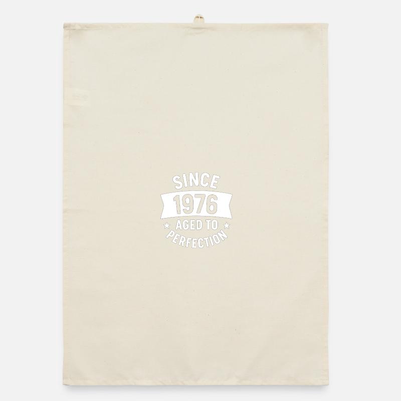 1976 – 50 Jahre Pullover oder Hemd als Geschenk Organic Geschirrtuch