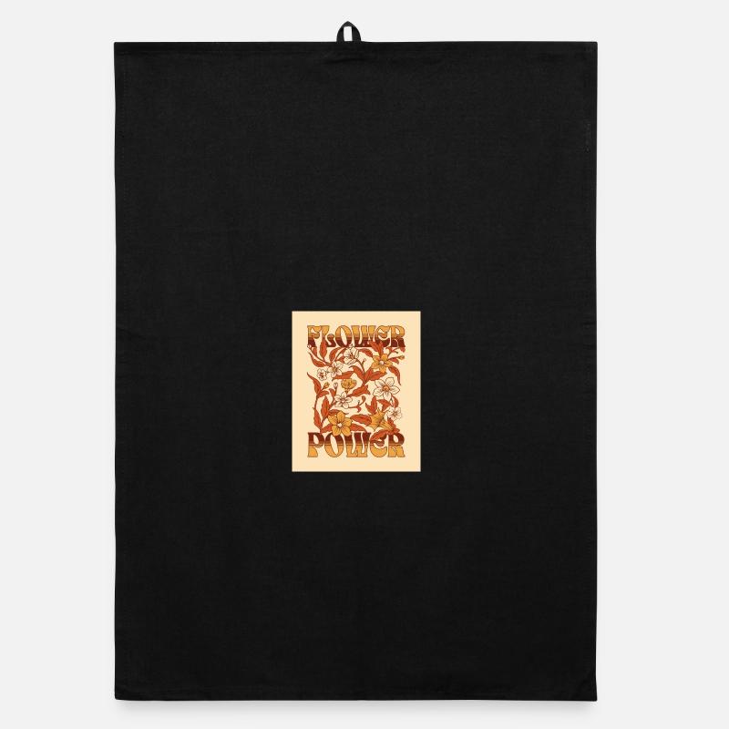 Flower Power Organic dish towel
