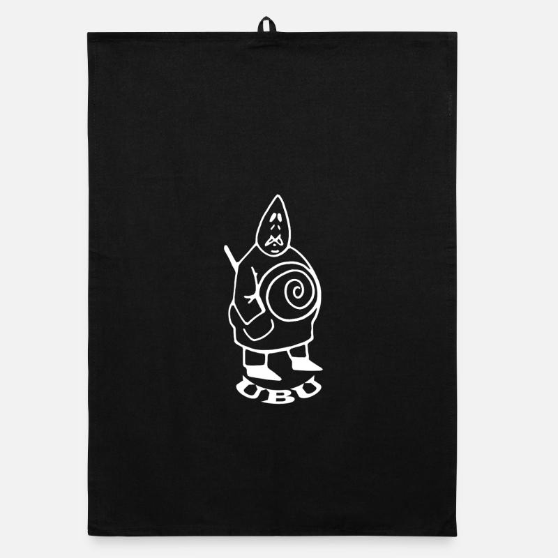 Father Ubu Figur Jarry Organic Geschirrtuch