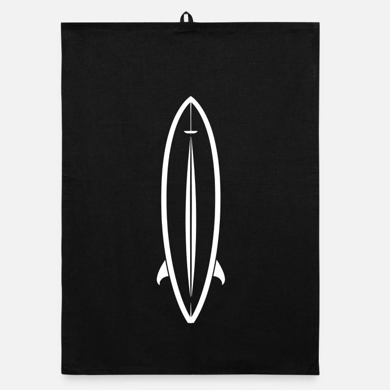 Planche de surf Line Art Torchon bio
