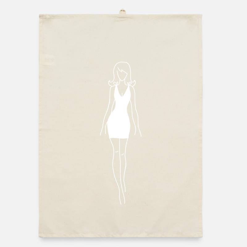 La robe blanche Torchon bio