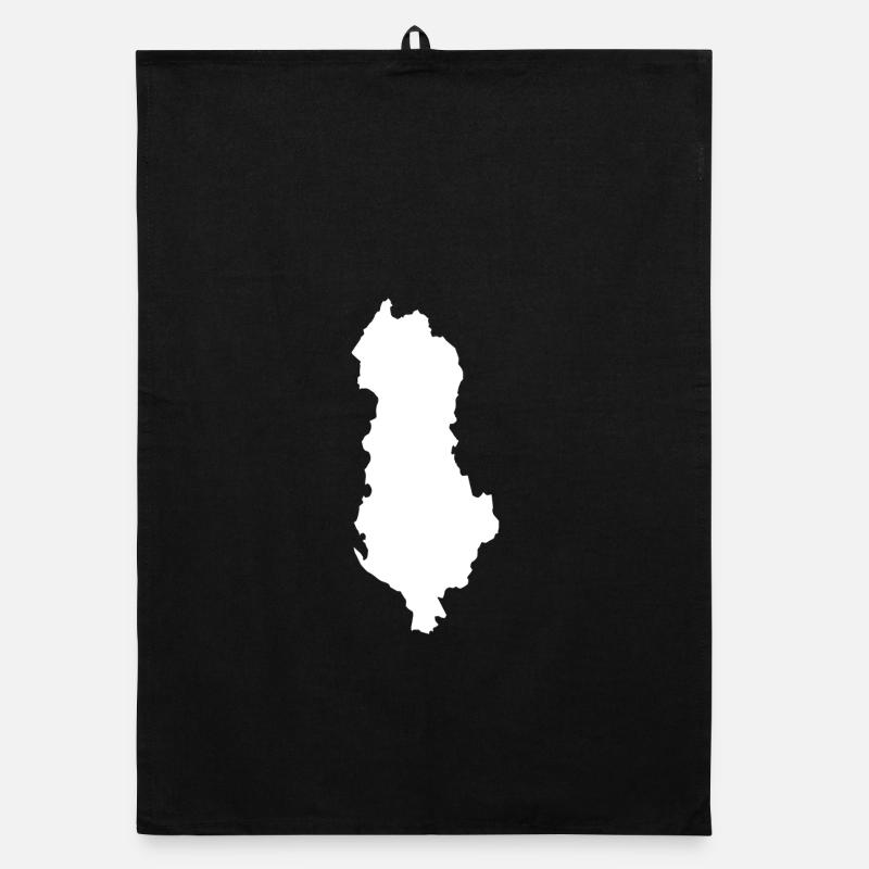 Silhouette de la carte argentine Torchon bio