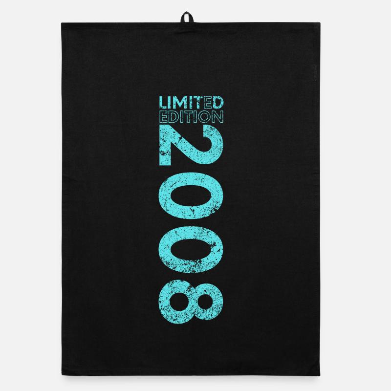 Édition limitée cadeau pour le 18e anniversaire 2008 Torchon bio
