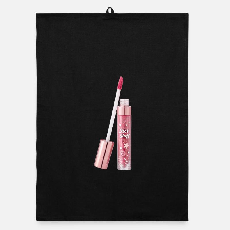 Lip gloss with glitter effect Organic dish towel