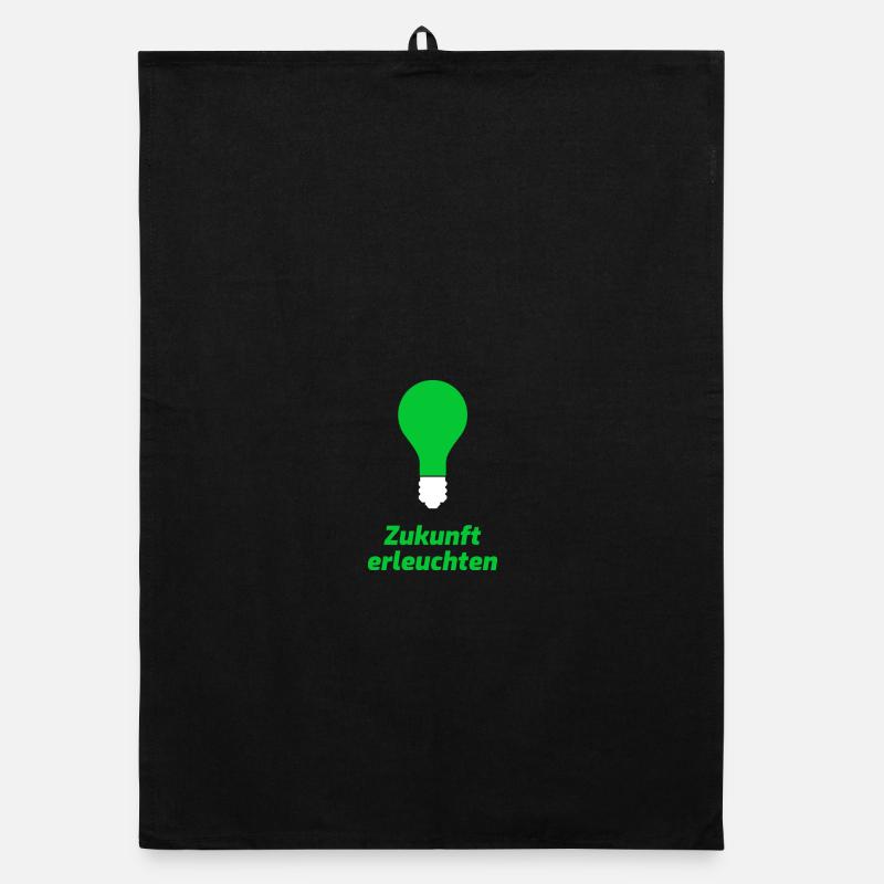 Illuminating the future Organic dish towel