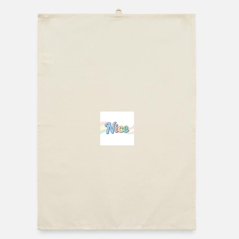 Das echte Nice Nizza Souvenir Organic Geschirrtuch