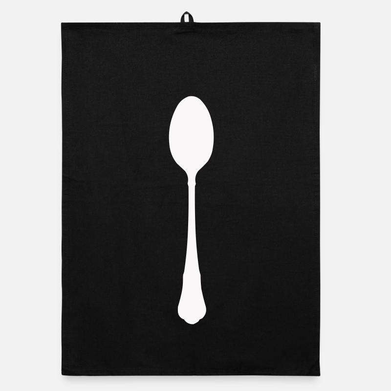 Silhouette de la cuillère Torchon bio