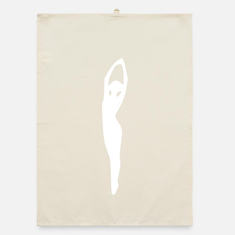 Dancing Dance Organic dish towel