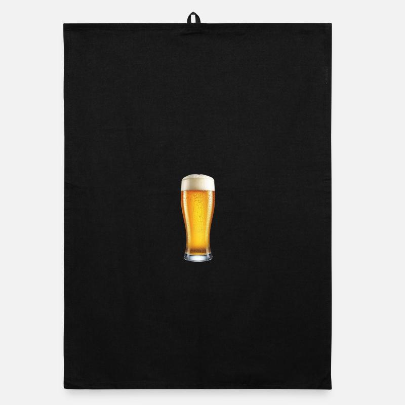 Craftbier Glasdesign Bierglas Bier Organic Geschirrtuch