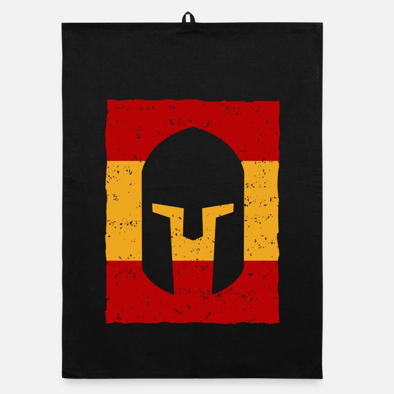 Gladiador Espagne - Drapeau Torchon bio