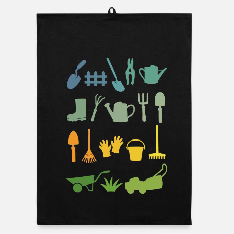 Garten Gärtner Gärtnerin Organic Geschirrtuch