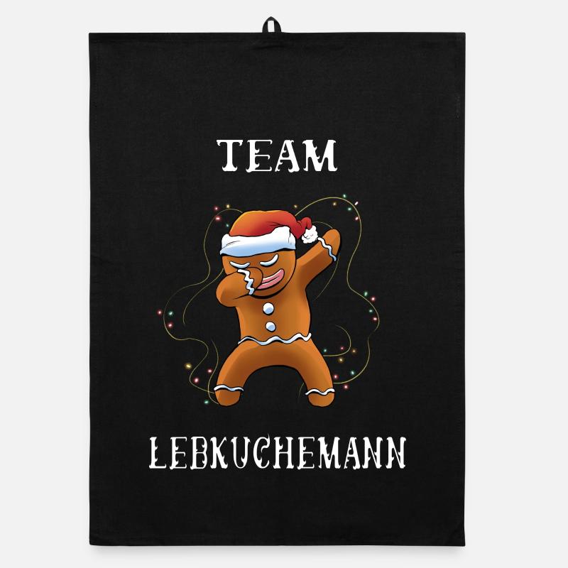 Team Lebkuchen Organic Geschirrtuch