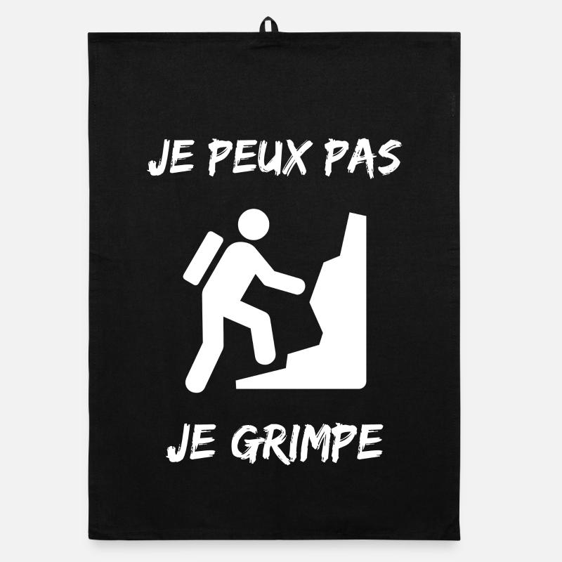 ESCALADE. CLIMB. CLIMBING. ESCALADE. VAN. GRIMPE. Torchon bio