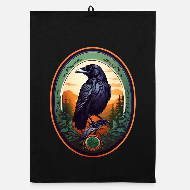 Corbeau noir Torchon bio