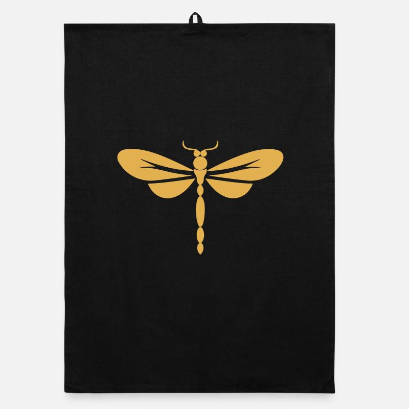 Kurzlebige Eintagsfliege Organic Geschirrtuch