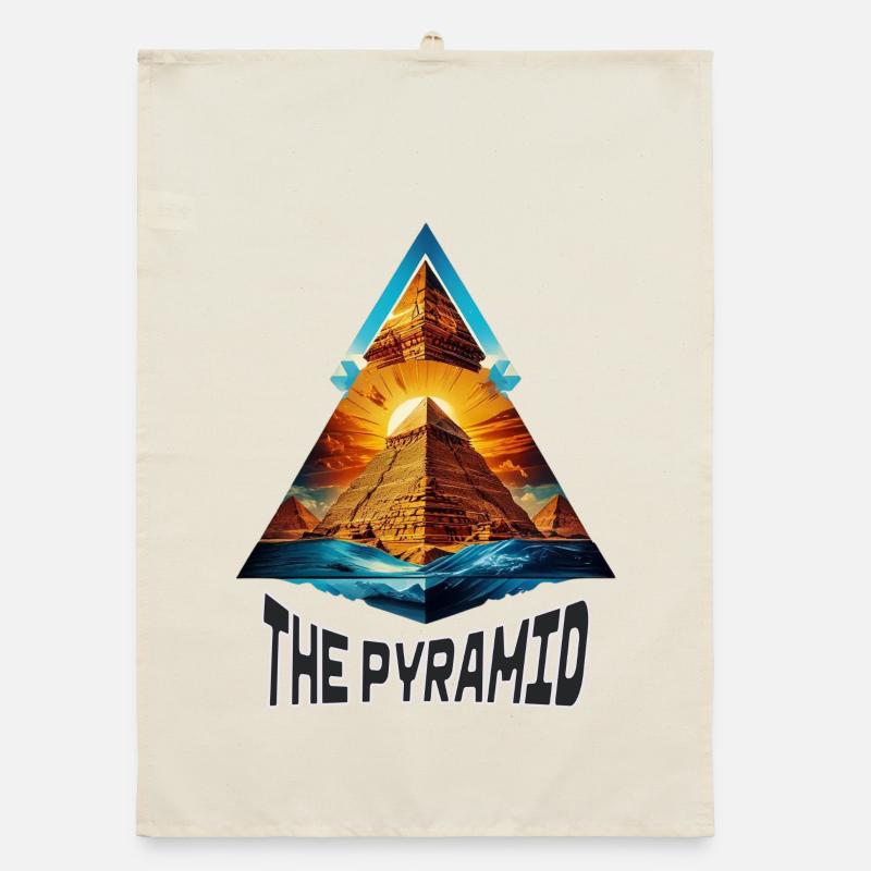 The pyramid Organic dish towel